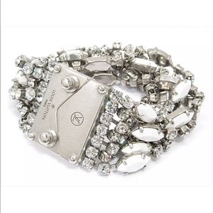 Louis Vuitton Rhinestone bracelet one of a kind!!